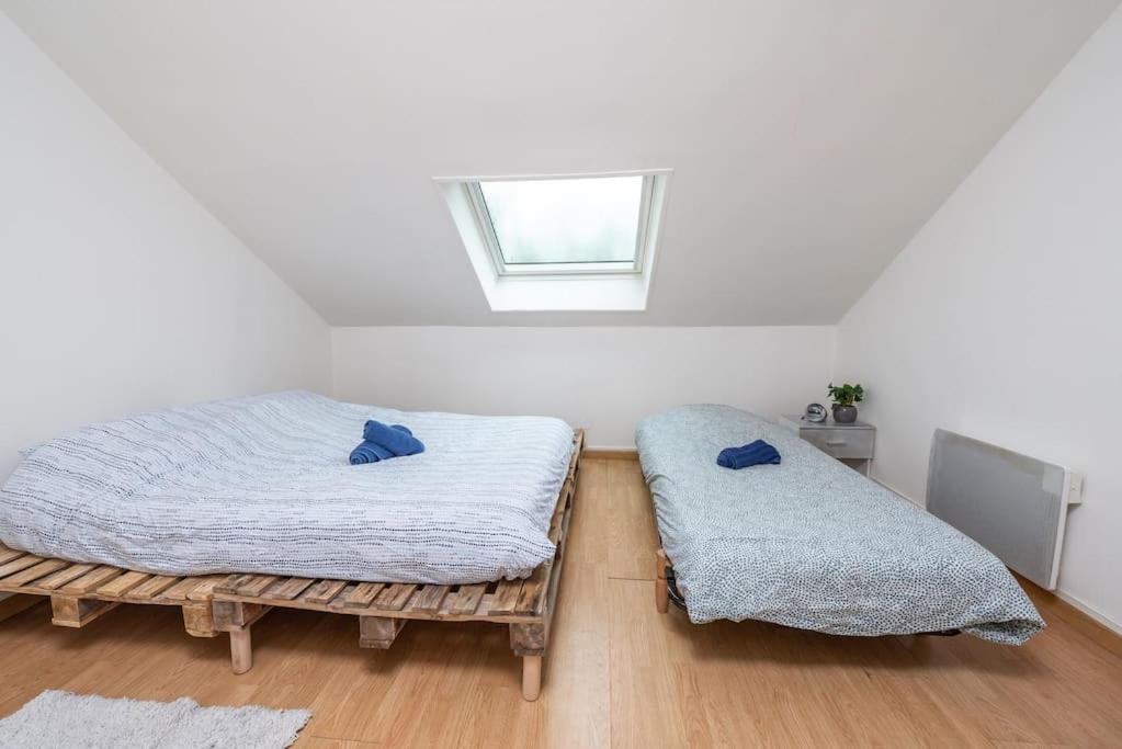 Apartamento Duplex cosy et contemporain avec parking privé Amiens Exterior foto